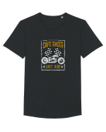 Cafe Racer Tricou mânecă scurtă guler larg Bărbat Skater