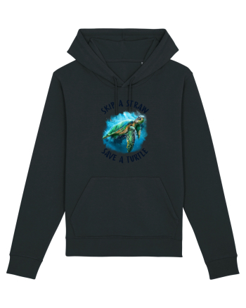 Save a turtle Black