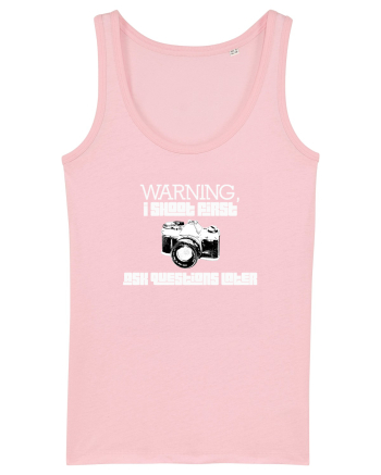 I shoot first. Cotton Pink
