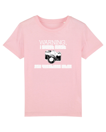 I shoot first. Cotton Pink