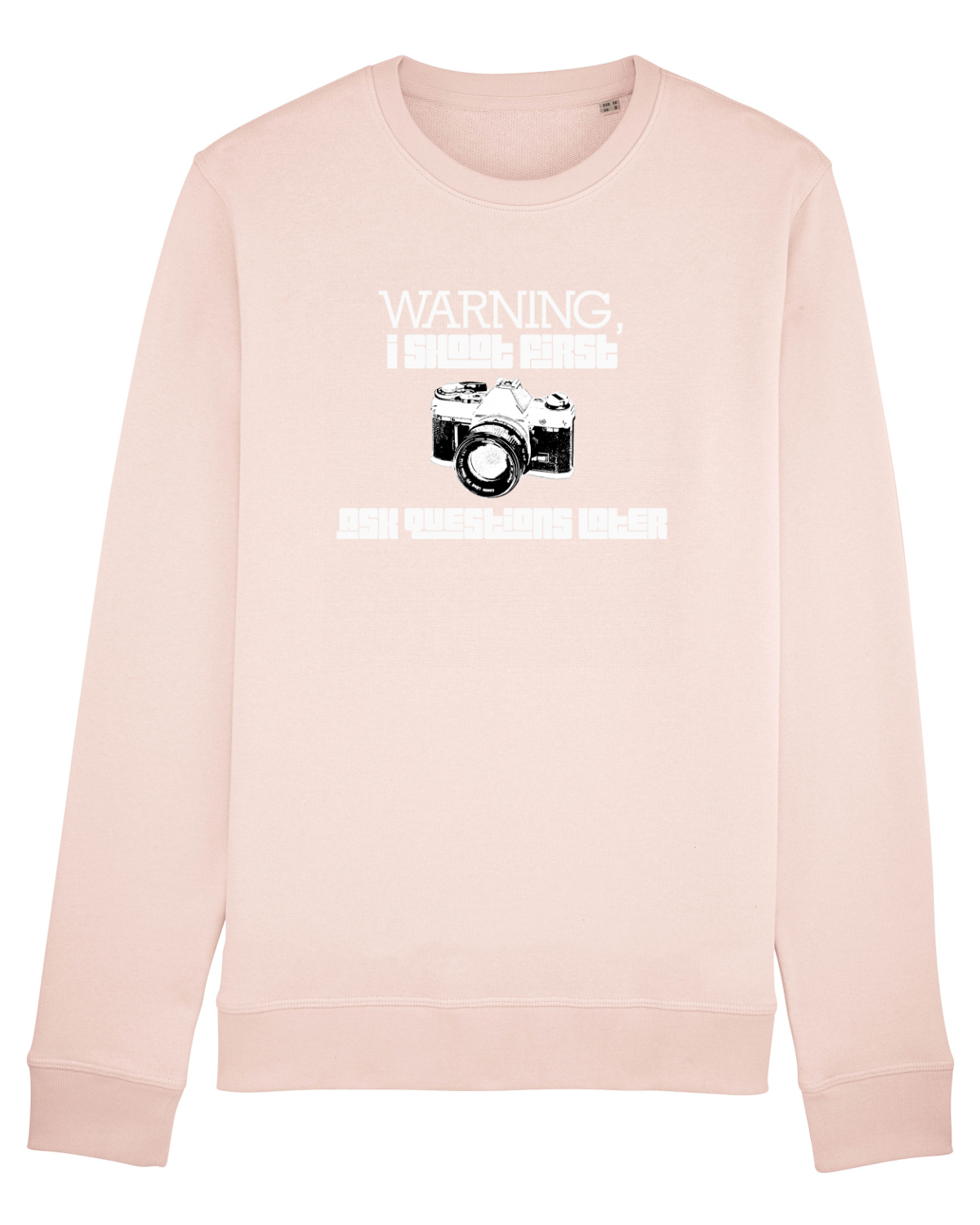 Bluză mânecă lungă Unisex Rise Candy Pink