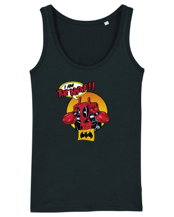 I am the night bat. Black