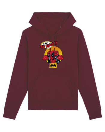 I am the night bat. Burgundy