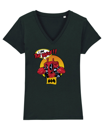 I am the night bat. Black