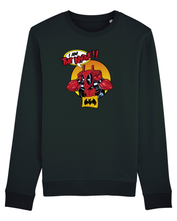 I am the night bat. Black