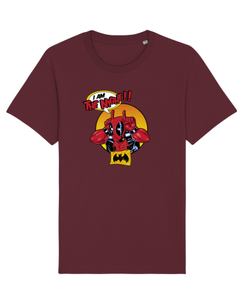 I am the night bat. Burgundy