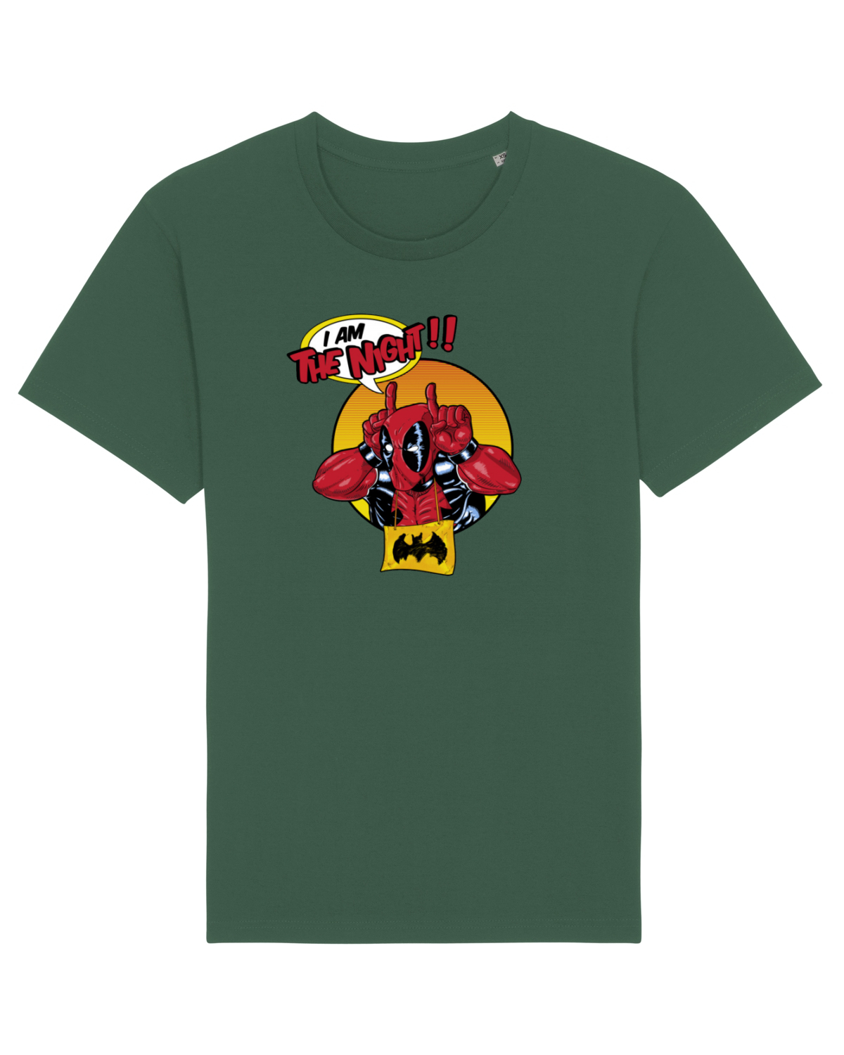 Tricou mânecă scurtă Unisex Rocker Bottle Green