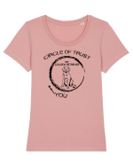 Golden Retriever Tricou mânecă scurtă guler larg fitted Damă Expresser