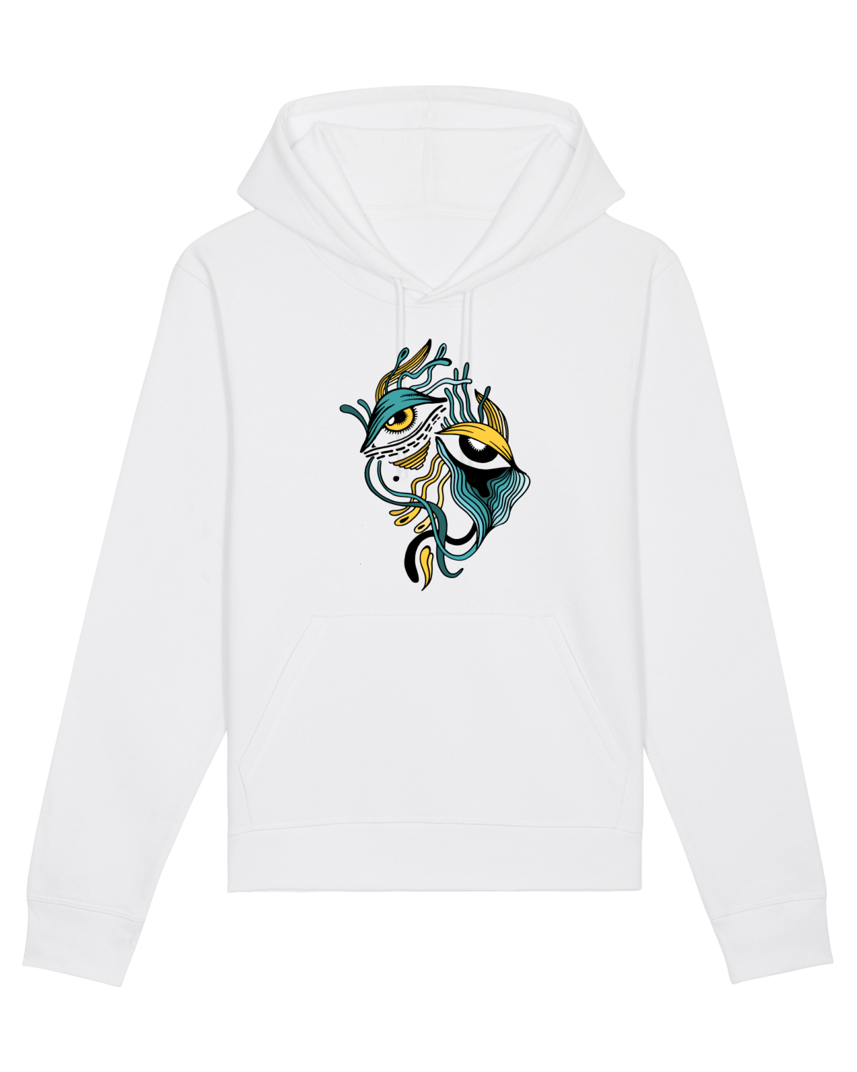 Hanorac Unisex Drummer White