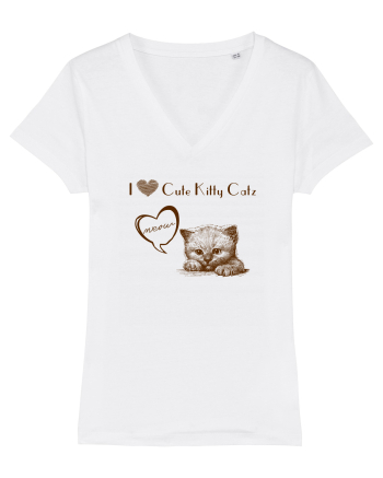 Cute kitty catz White