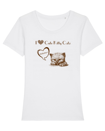 Cute kitty catz White