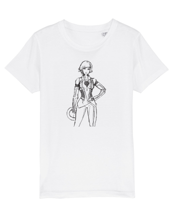 Tron Girl White