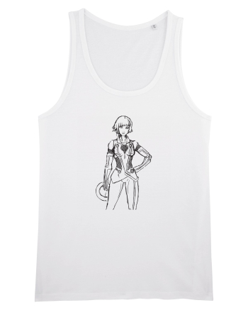 Tron Girl White