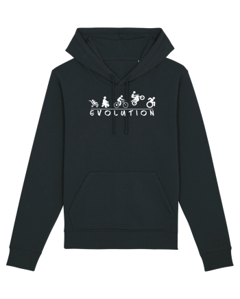 Evolution Funny Black