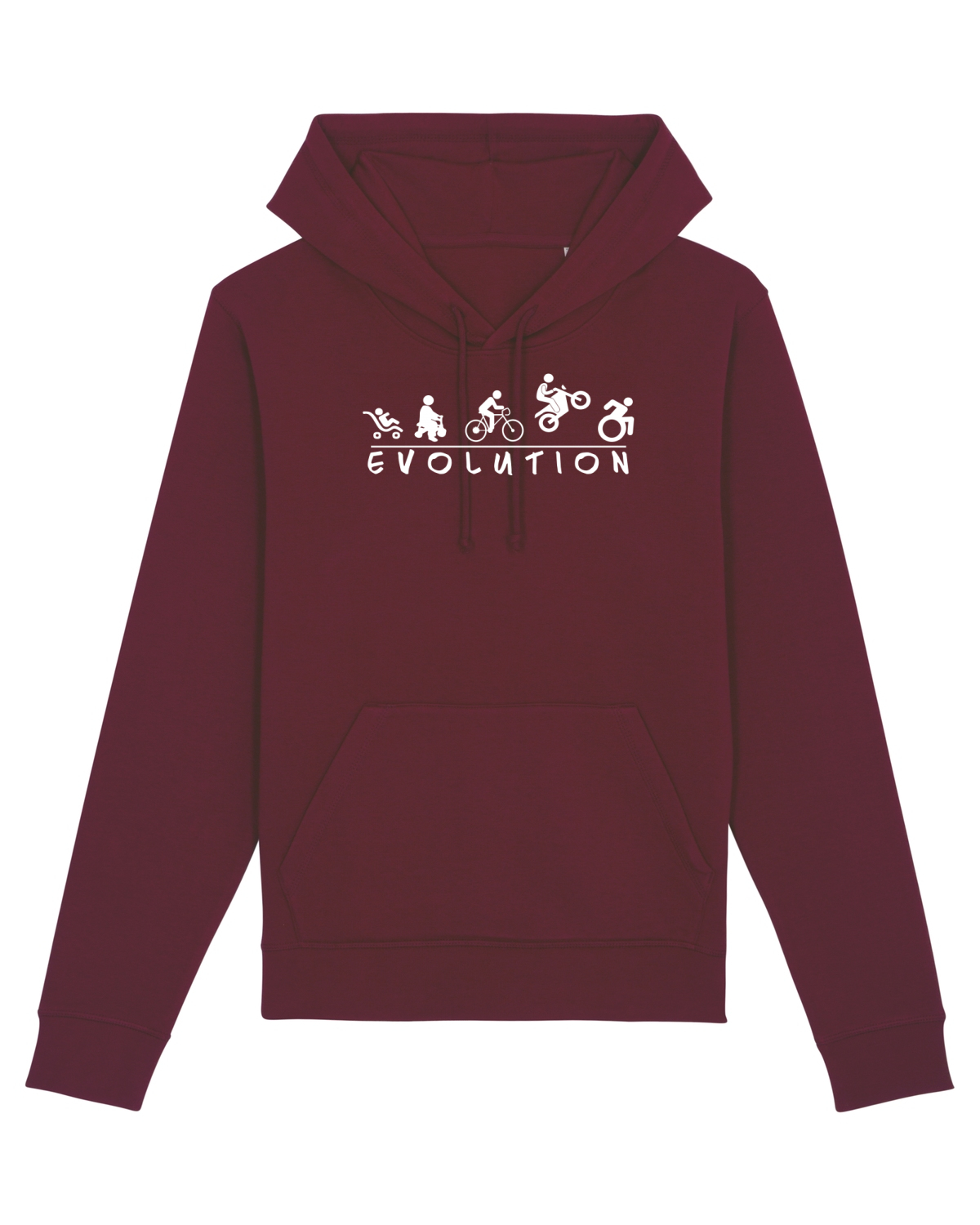 Hanorac Unisex Drummer Burgundy