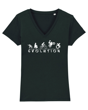 Evolution Funny Black