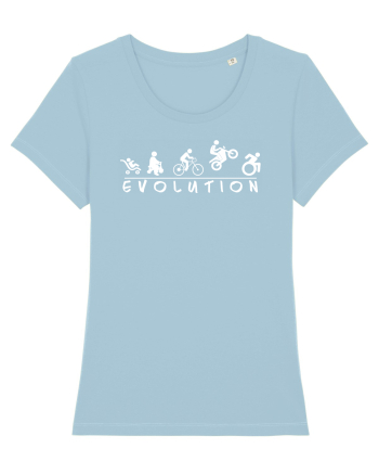 Evolution Funny Sky Blue