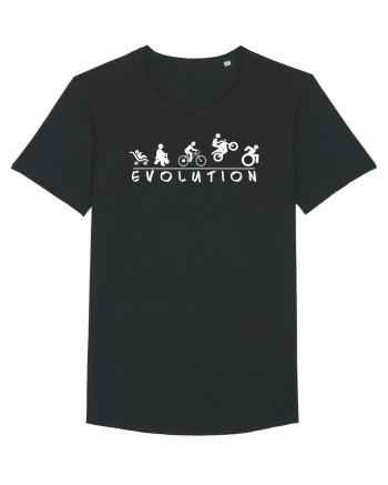 Evolution Funny Black