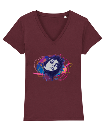 Ganduri colorate Burgundy