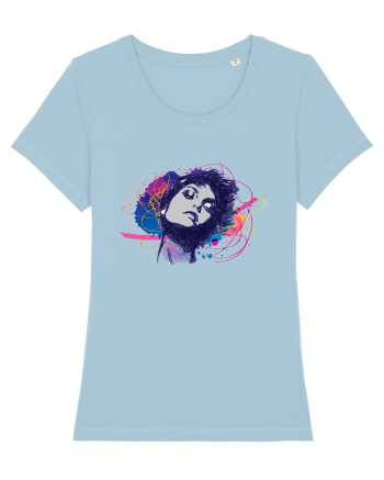 Ganduri colorate Sky Blue