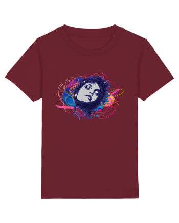 Ganduri colorate Burgundy