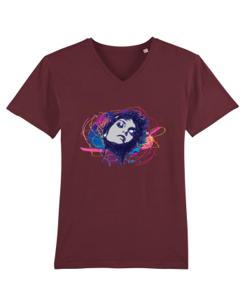 Ganduri colorate Burgundy