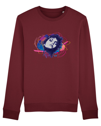 Ganduri colorate Burgundy