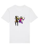 Dancing vibes. Tricou mânecă scurtă Unisex Rocker