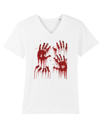 Bloody Hands White