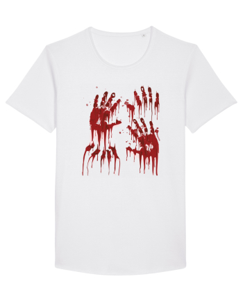 Bloody Hands White