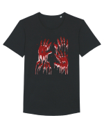 Bloody Hands Tricou mânecă scurtă guler larg Bărbat Skater