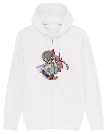 Bones Skateboarder White