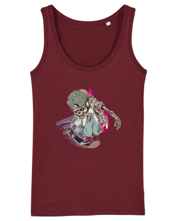 Bones Skateboarder Burgundy