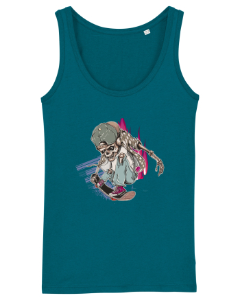 Bones Skateboarder Ocean Depth