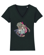 Bones Skateboarder Tricou mânecă scurtă guler V Damă Evoker