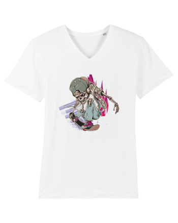 Bones Skateboarder White