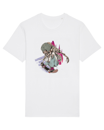 Bones Skateboarder White