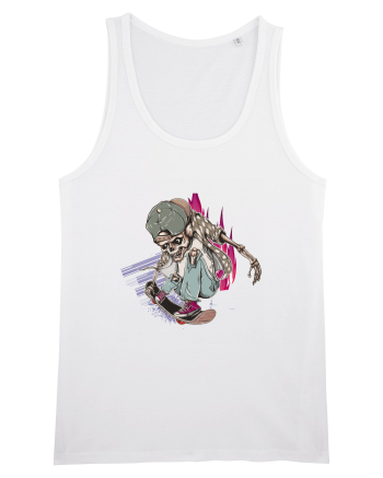 Bones Skateboarder White
