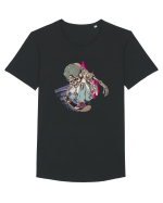 Bones Skateboarder Tricou mânecă scurtă guler larg Bărbat Skater