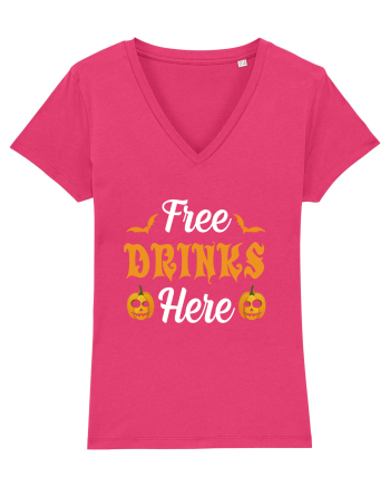 Free Drinks Here Raspberry