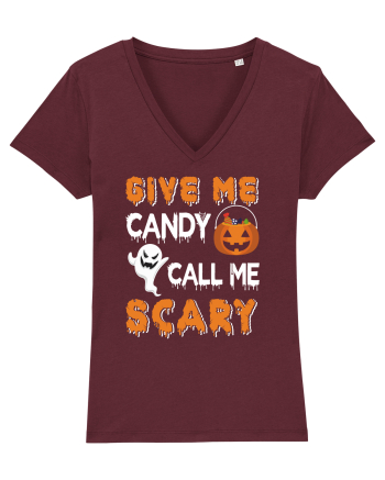 Give Me Candy Call Me Scary Burgundy