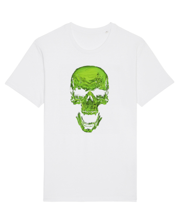 Green Skull White