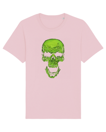 Green Skull Cotton Pink