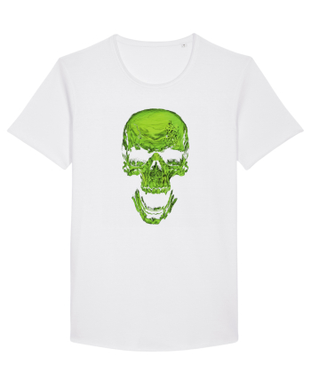 Green Skull White