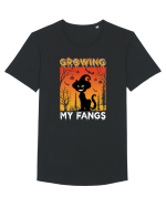 Growing My Fangs Tricou mânecă scurtă guler larg Bărbat Skater