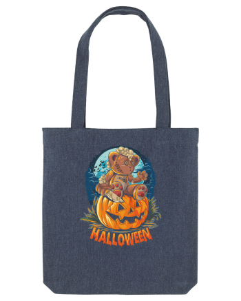 Halloween Bear Midnight Blue