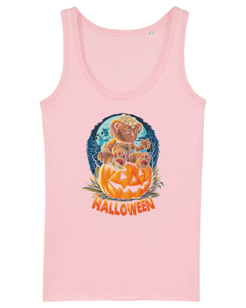 Halloween Bear Cotton Pink