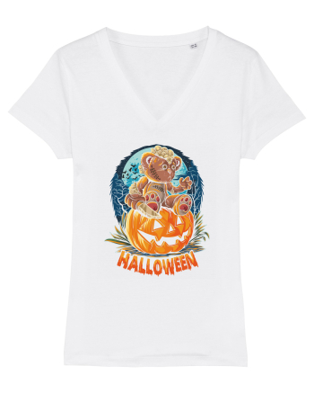 Halloween Bear White