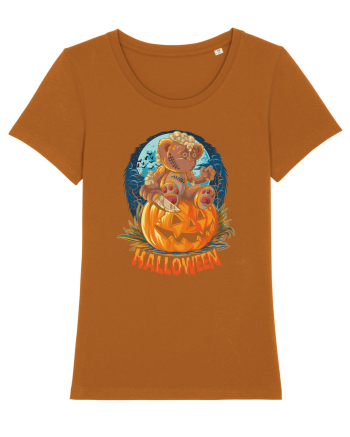 Halloween Bear Roasted Orange