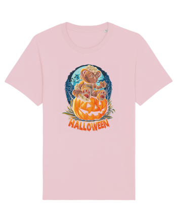 Halloween Bear Cotton Pink